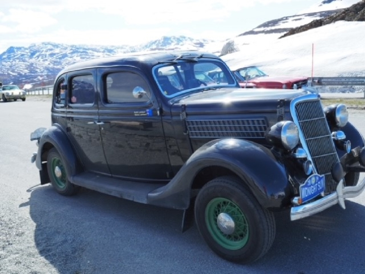 Ford American V8 Peking-Paris Rally car