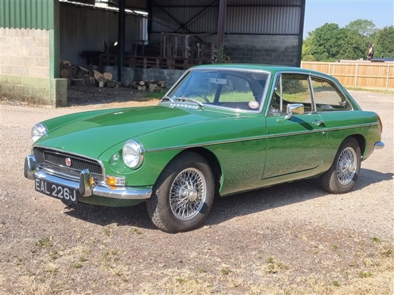 1970 MG B GT (British Racing Green)