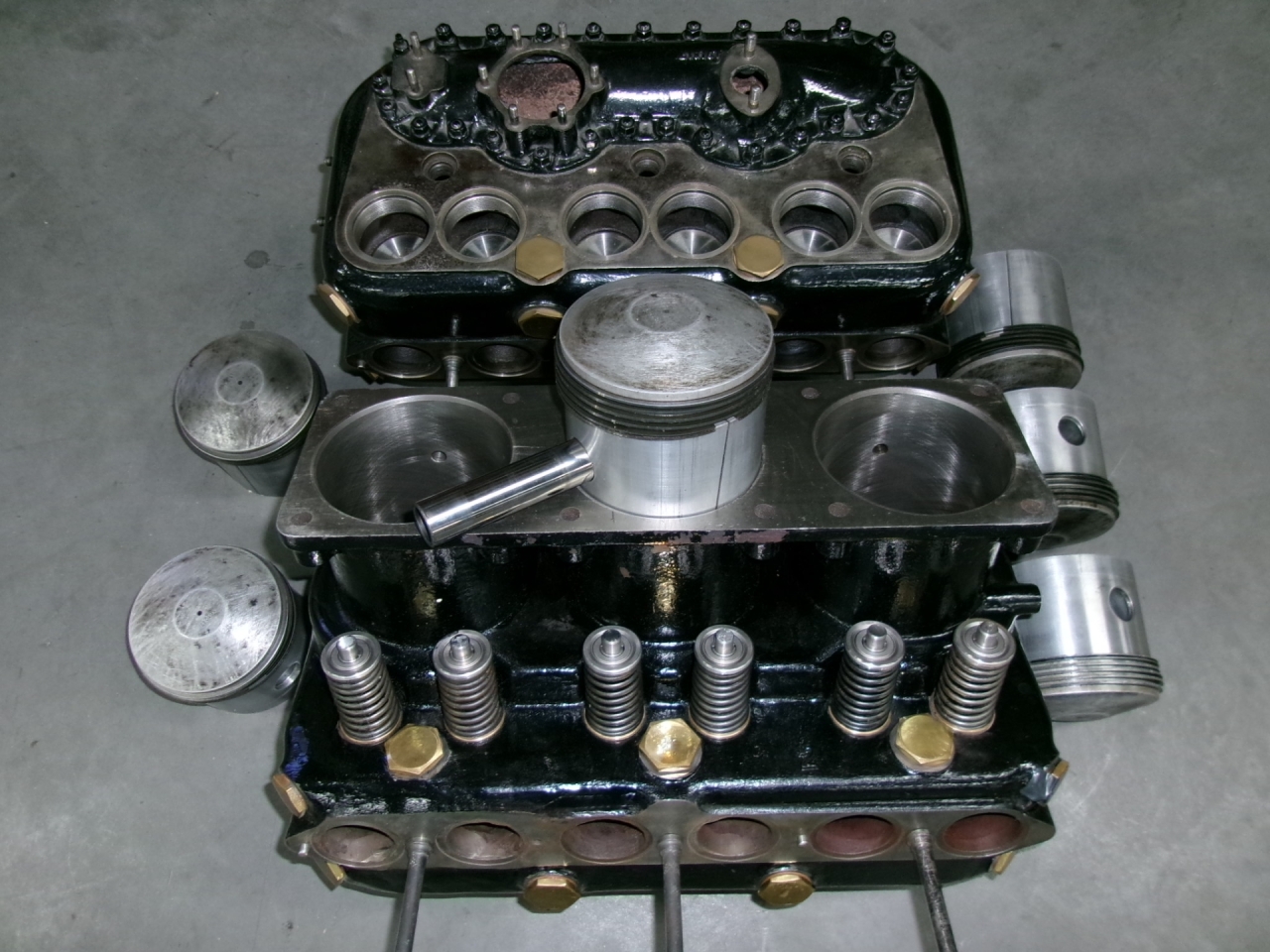 Cylinder Blocks For Rolls - Royce Silver Ghost