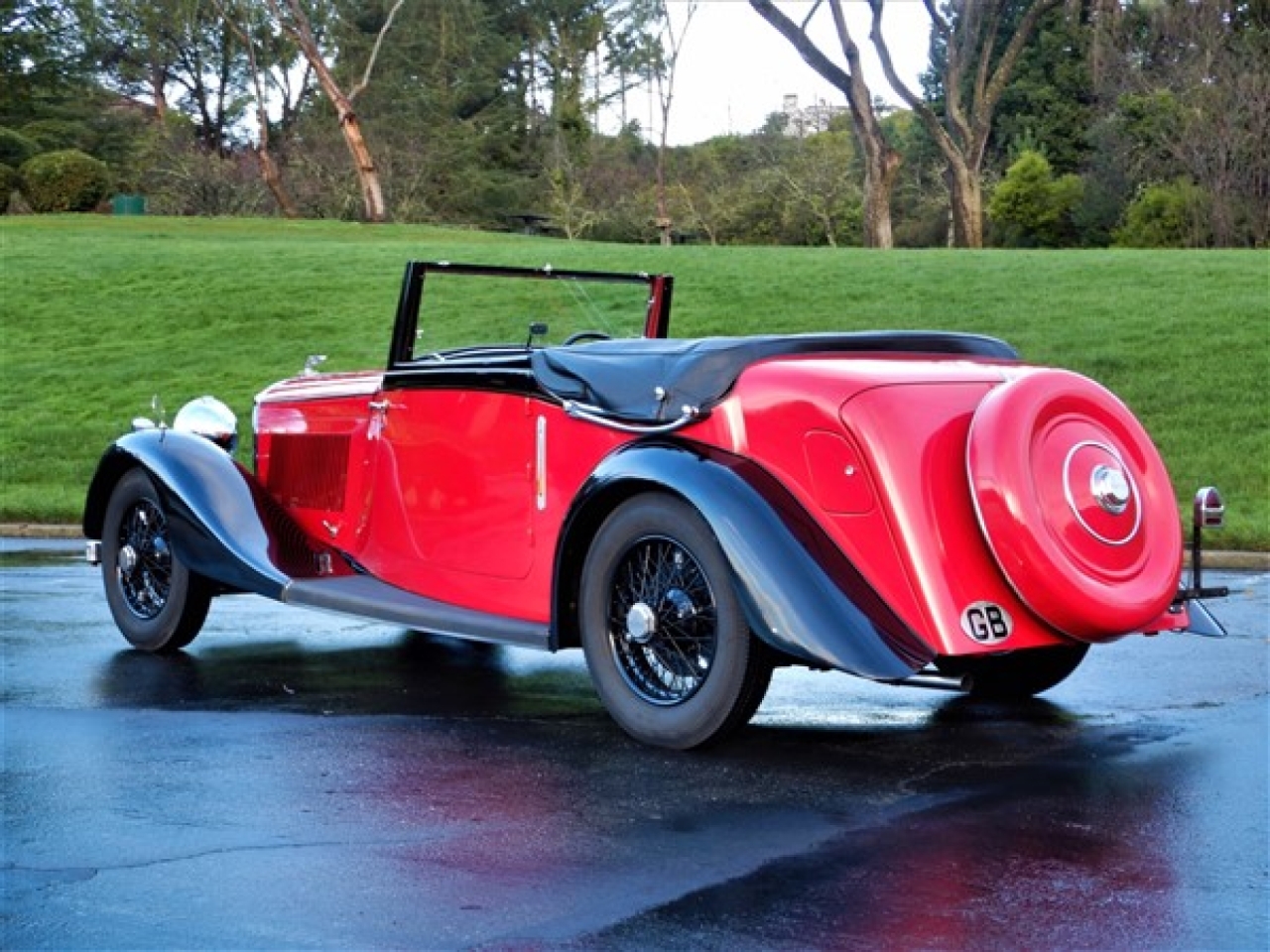 1935 Bentley 3 ½ Litre Park Ward Drophead