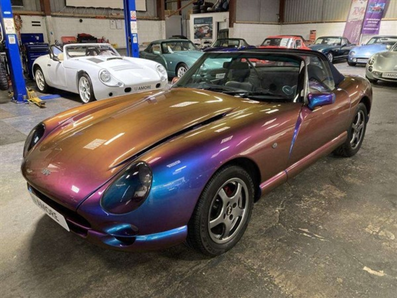 1997 TVR Chimaera (Reflex Purple)