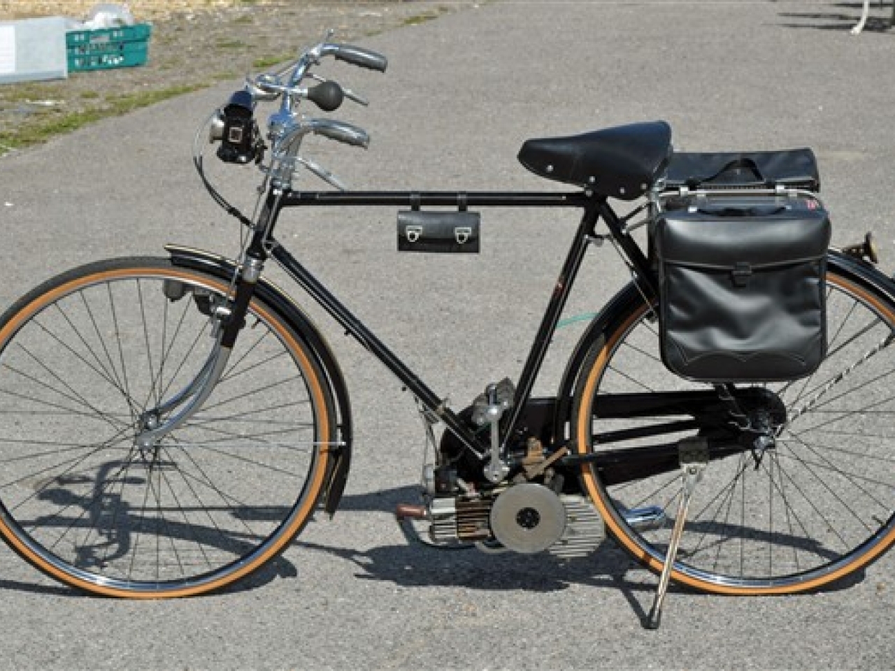 1955 Bianchi Motorised Bicycle