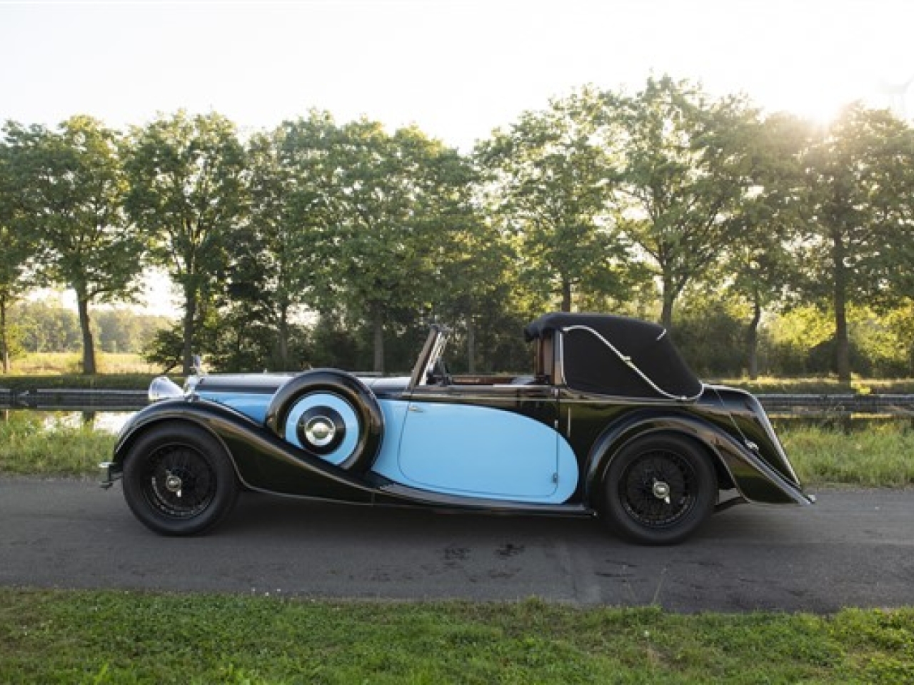 1938 Alvis Speed 25 Charlesworth Drophead