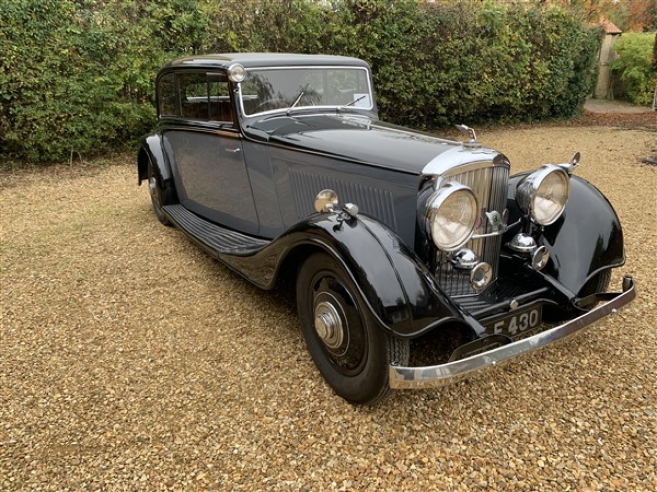 1934 Derby Bentley Thrupp & Maberley Bodied Coupe