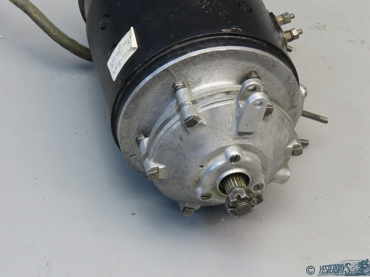 Starter motor for a Rolls-Royce Silver Ghost