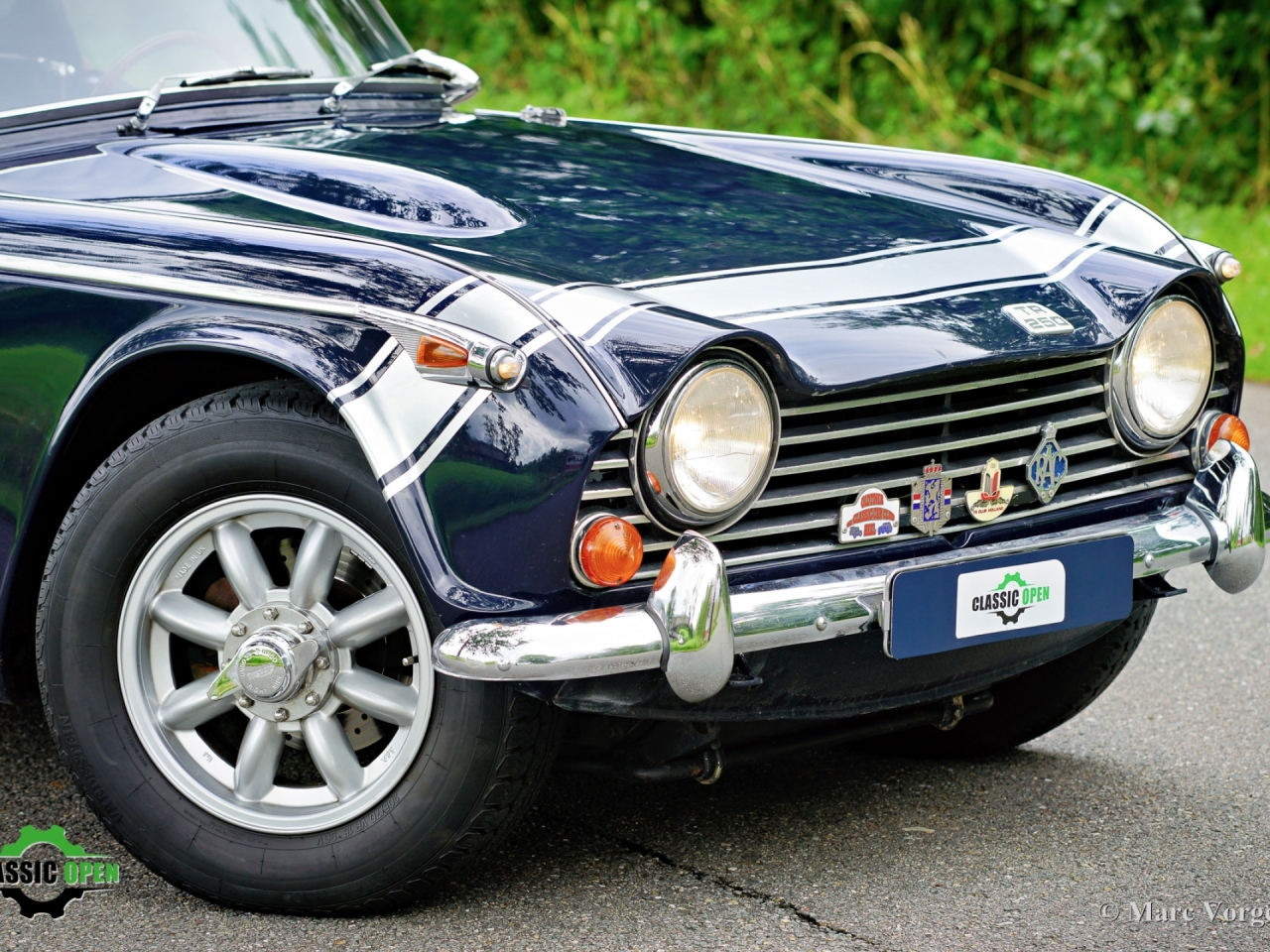 Triumph TR250 with Surrey Top