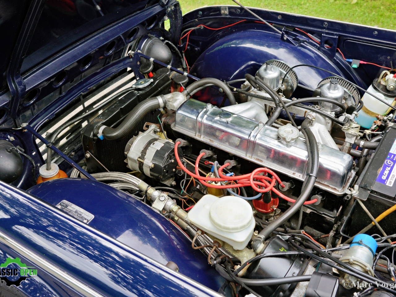 Triumph TR250 with Surrey Top