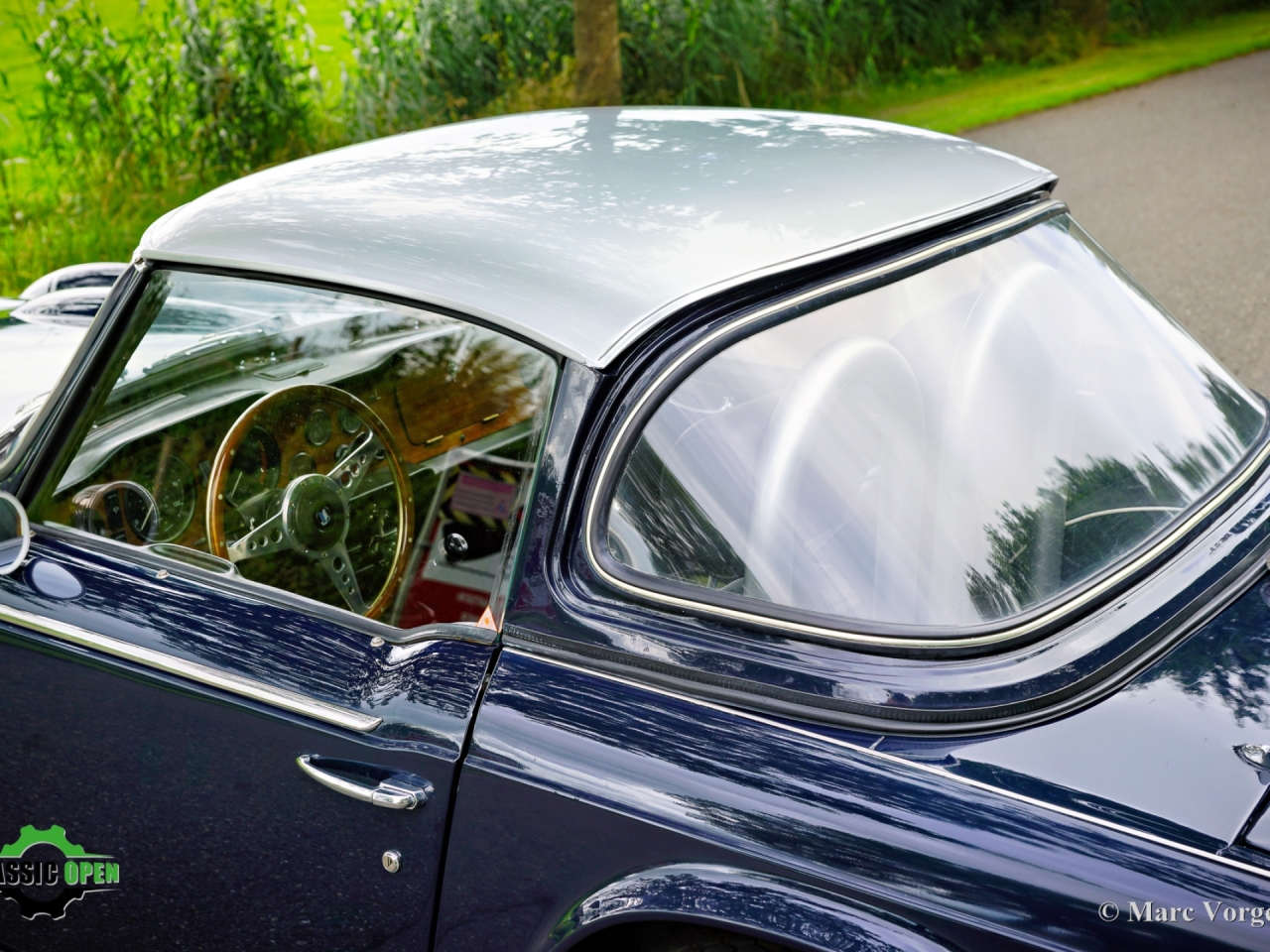 Triumph TR250 with Surrey Top