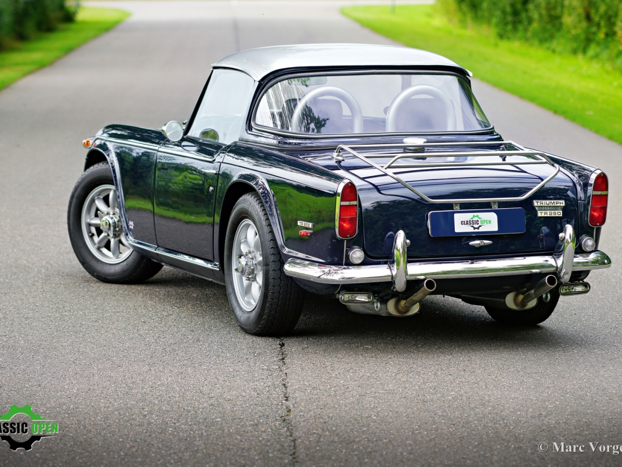 Triumph TR250 with Surrey Top