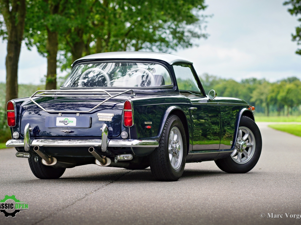 Triumph TR250 with Surrey Top