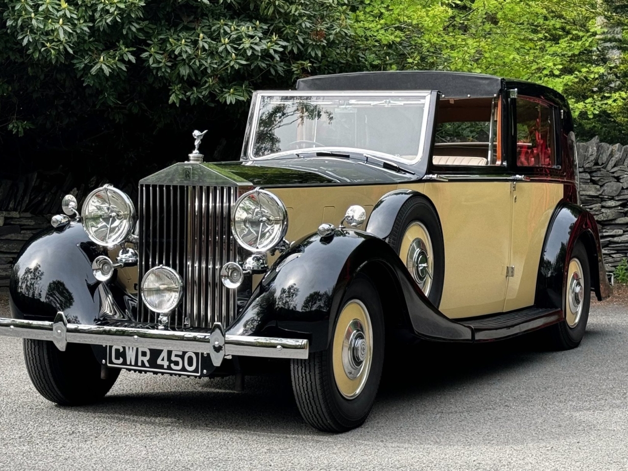 1937 Rolls-Royce Phantom III Barker Sedanca de Ville 3CP186