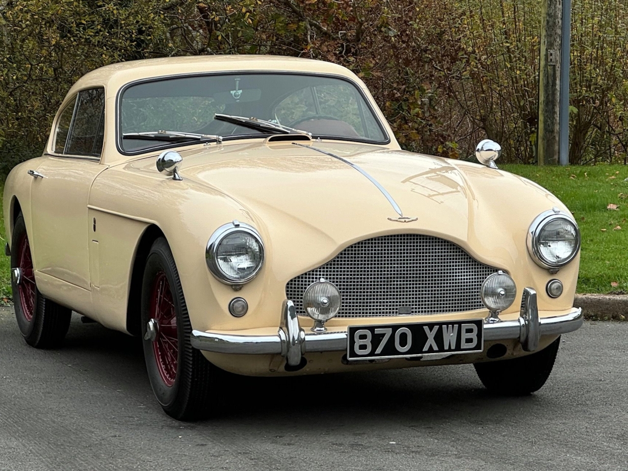 1957 LHD Aston Martin DB2/4 MKIII Saloon.