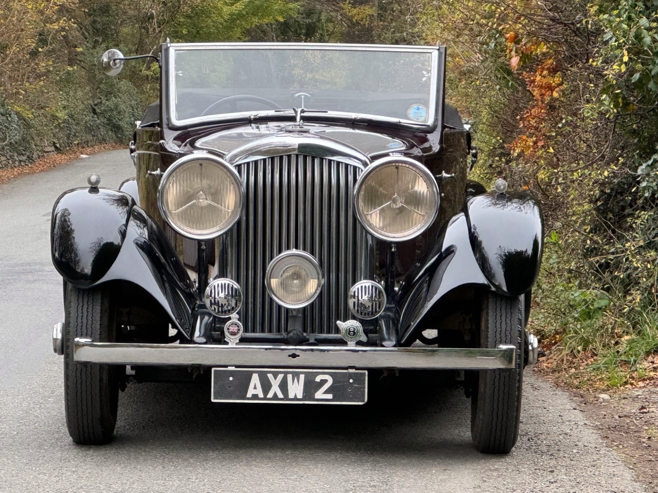 1934 Bentley 3½ Litre James Young Drophead Coupe. B86AH