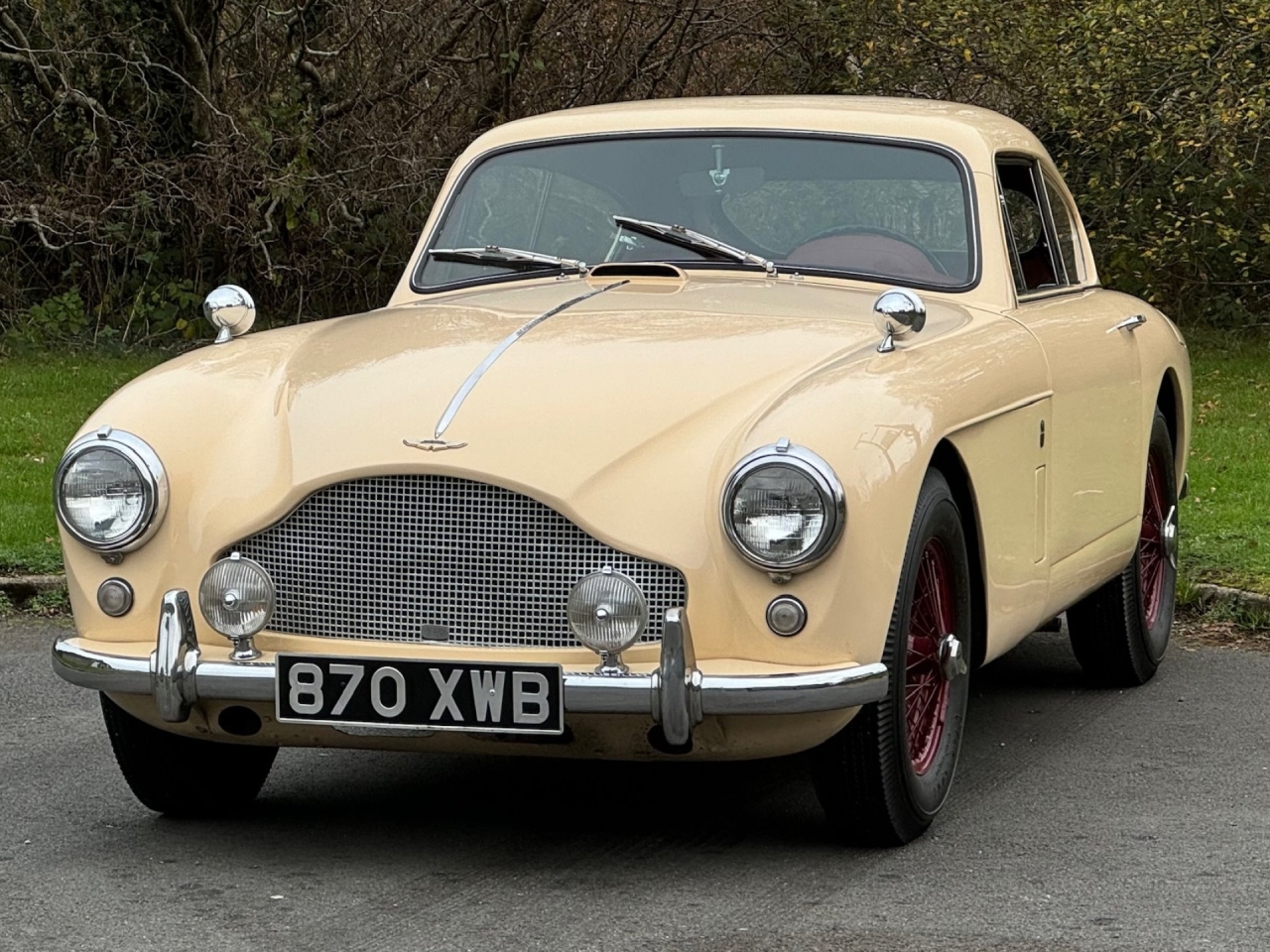 1957 LHD Aston Martin DB2/4 MKIII Saloon.