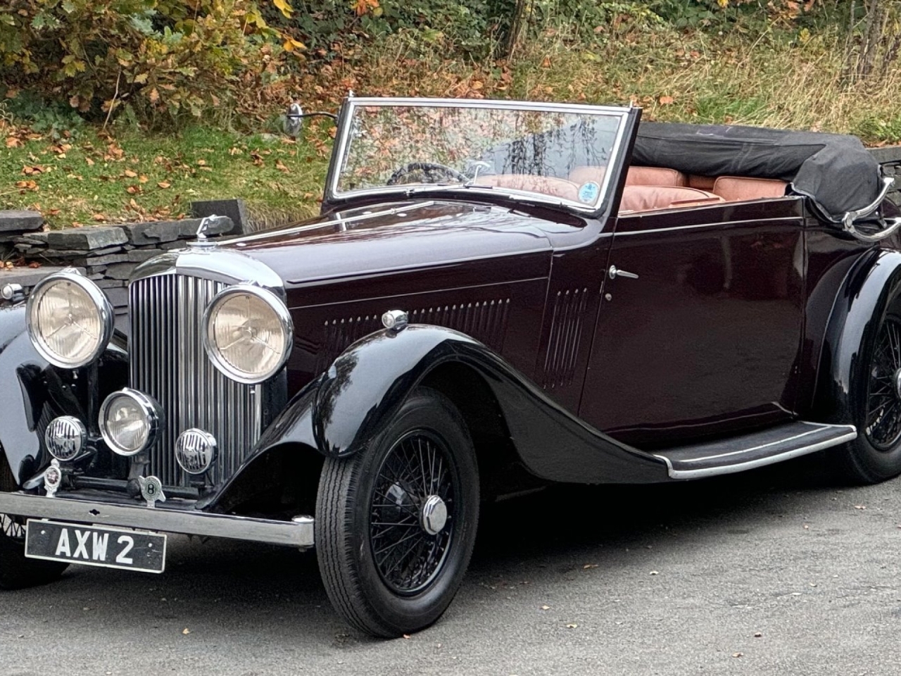 1934 Bentley 3½ Litre James Young Drophead Coupe. B86AH