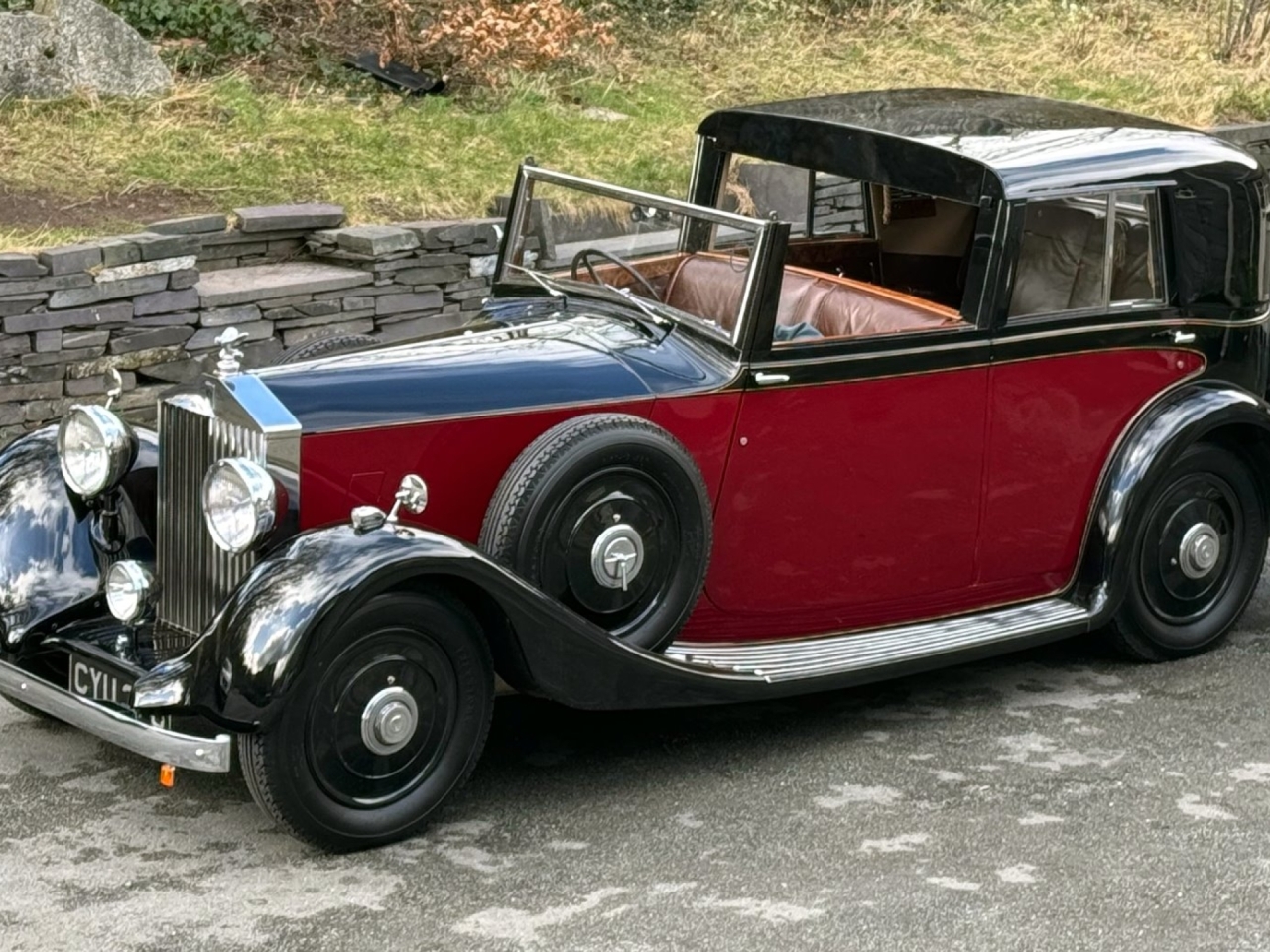 1936 Rolls-Royce 25/30 Barker “Owen” Sedanca De Ville gul41