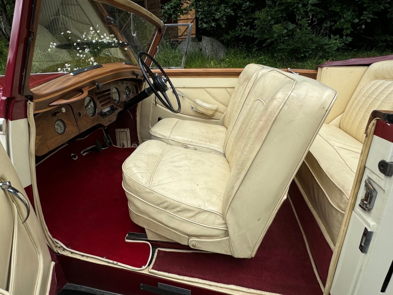 1952 Bentley MK VI “Big Bore” Park Ward Drophead Coupe. B455NY