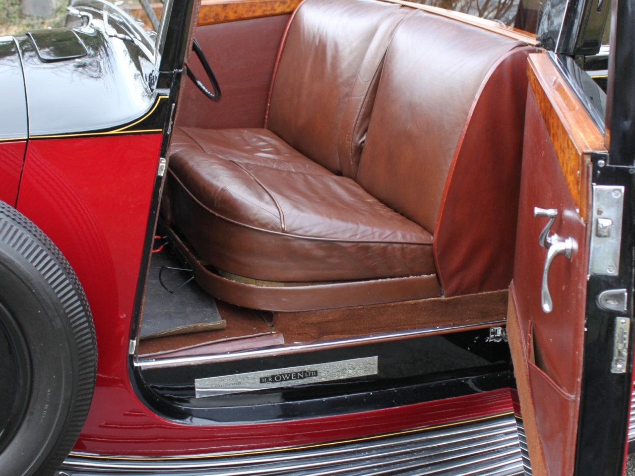 1936 Rolls-Royce 25/30 Barker “Owen” Sedanca De Ville gul41