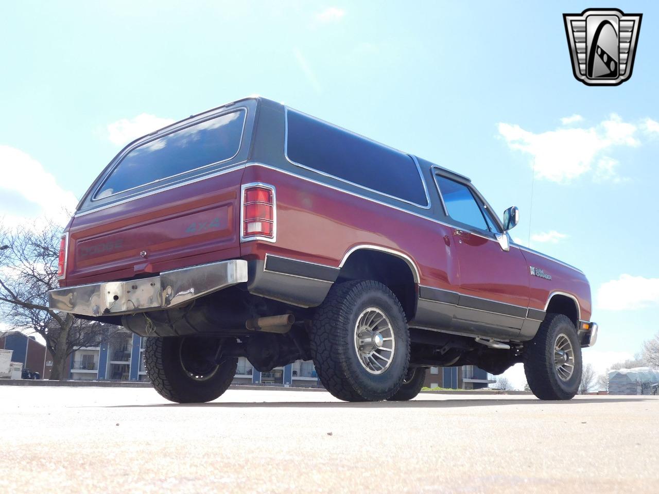 1985 Dodge Ramcharger