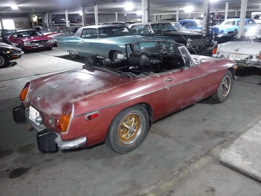 1974 MG B Cabrio no. 4263