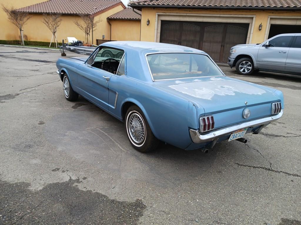 1965 Ford Mustang &#039;&#039;65 blue