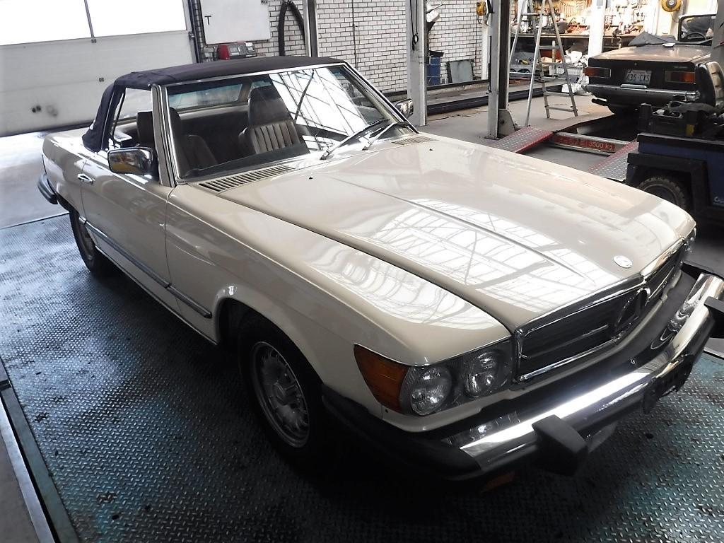 1985 Mercedes - Benz 380SL Creme 35279