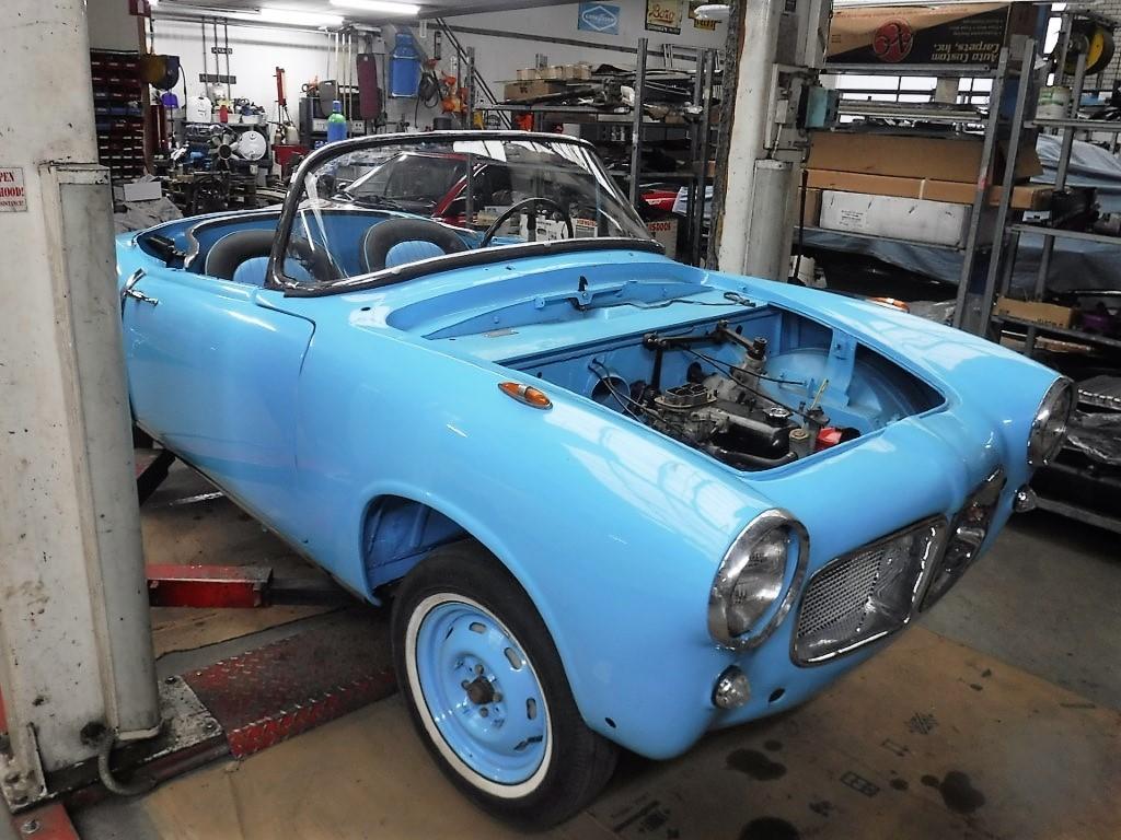 1957 Fiat 1200 TV blue 3204