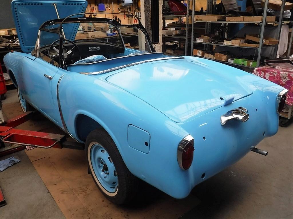 1957 Fiat 1200 TV blue 3204