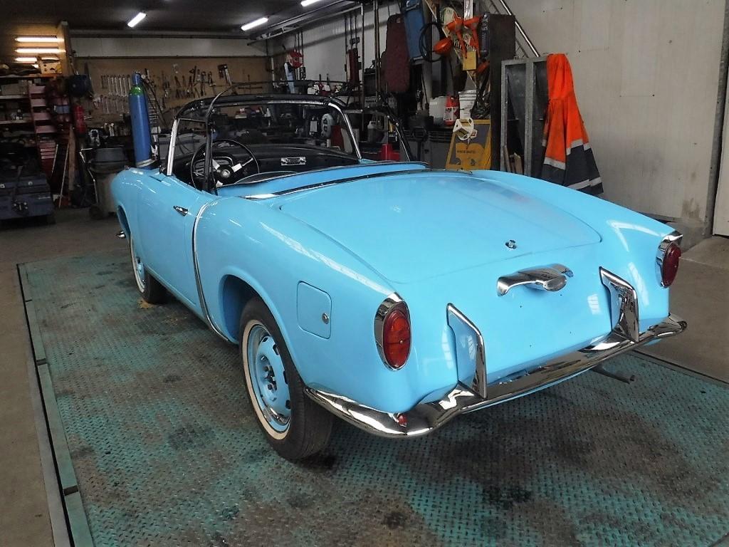 1957 Fiat 1200 TV blue 3204