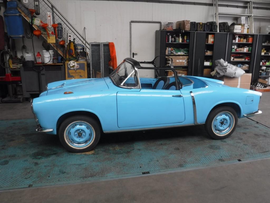 1957 Fiat 1200 TV blue 3204