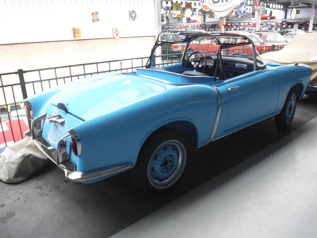 1957 Fiat 1200 TV blue 3204