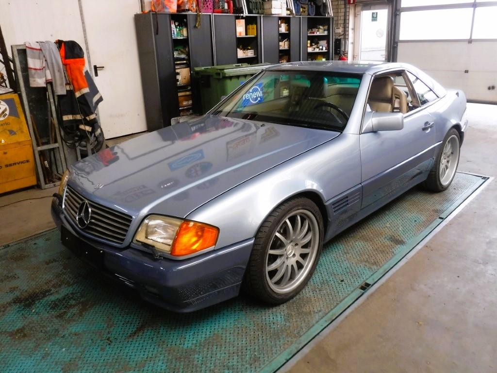 1992 Mercedes - Benz 500SL blue no. 59127