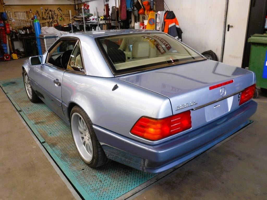 1992 Mercedes - Benz 500SL blue no. 59127