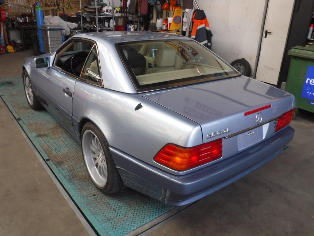 1992 Mercedes - Benz 500SL blue no. 59127