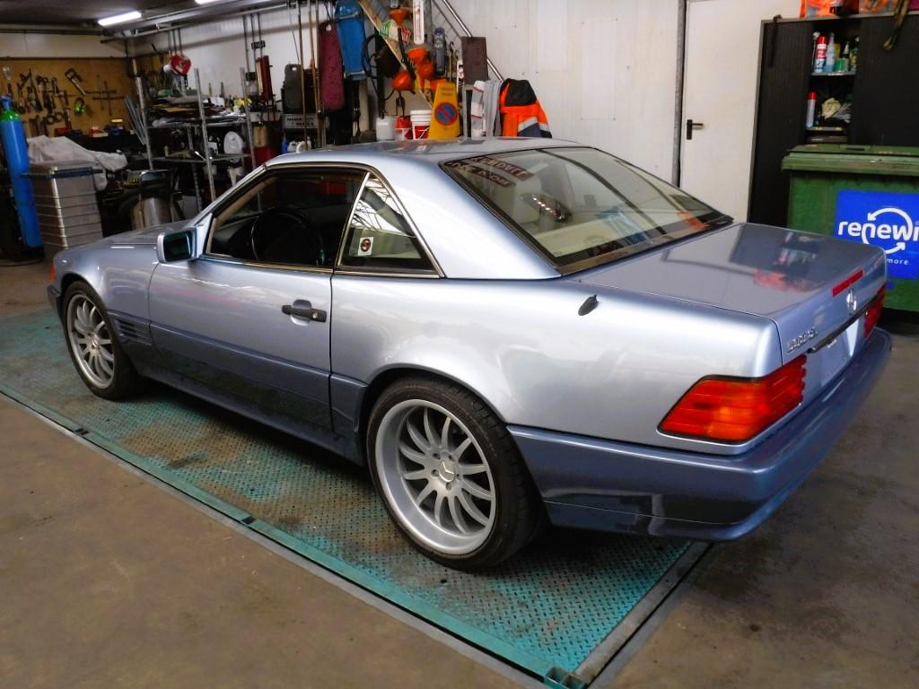 1992 Mercedes - Benz 500SL blue no. 59127