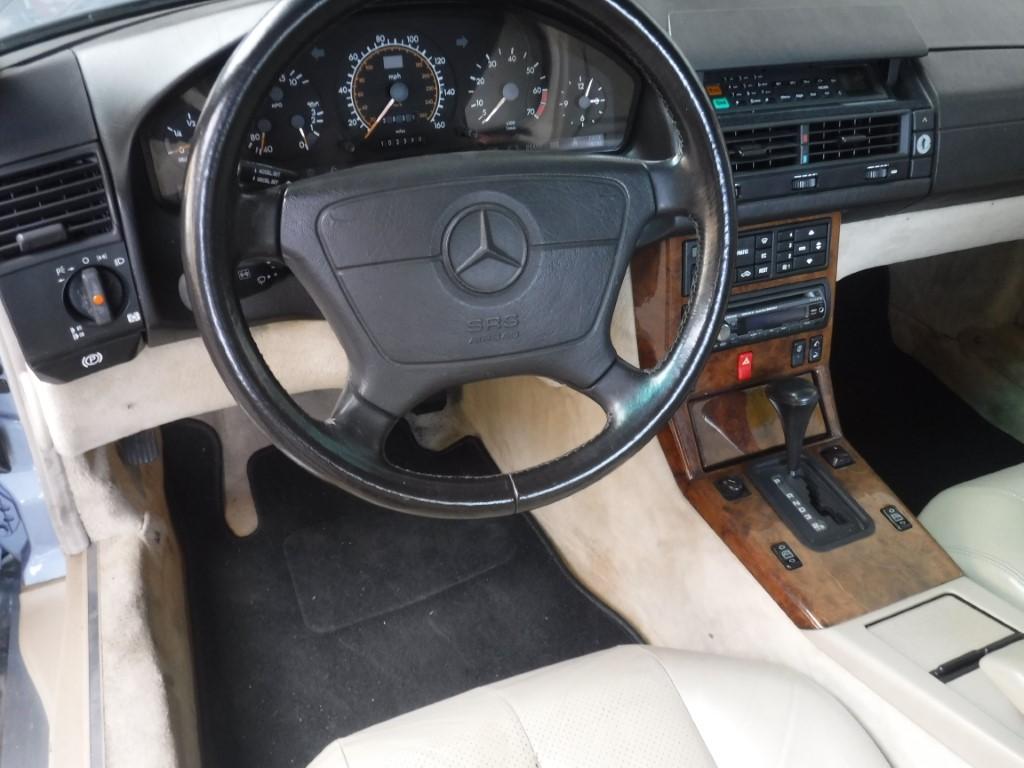 1992 Mercedes - Benz 500SL blue no. 59127