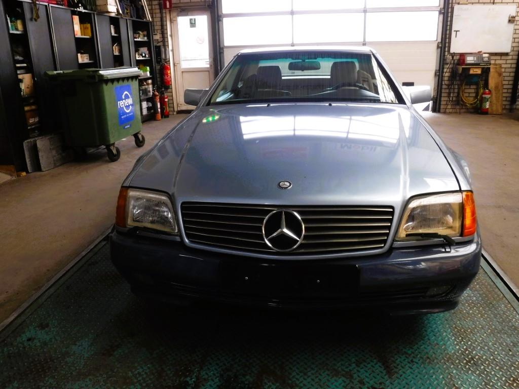 1992 Mercedes - Benz 500SL blue no. 59127