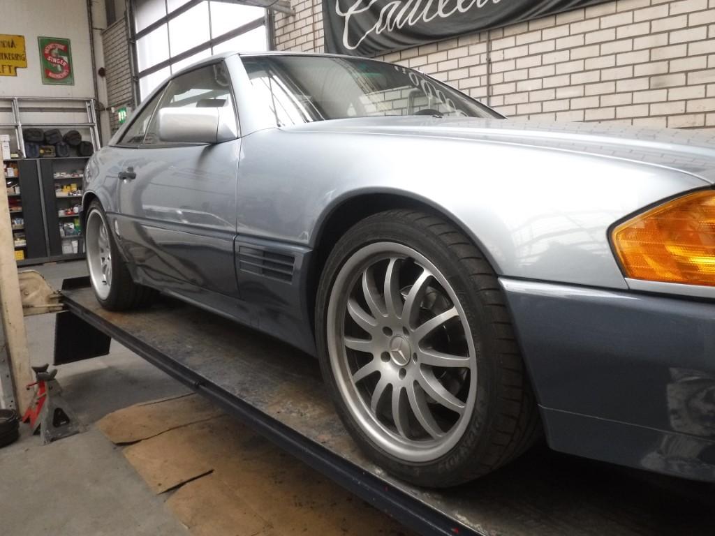 1992 Mercedes - Benz 500SL blue no. 59127