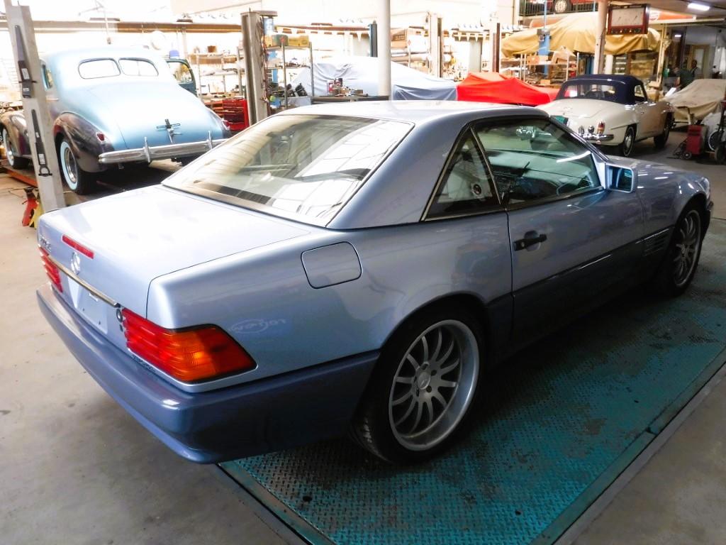 1992 Mercedes - Benz 500SL blue no. 59127