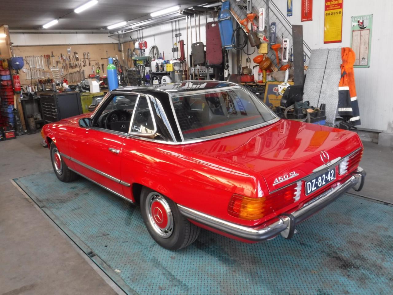 1972 Mercedes - Benz 450SL &#039;&#039;72 red