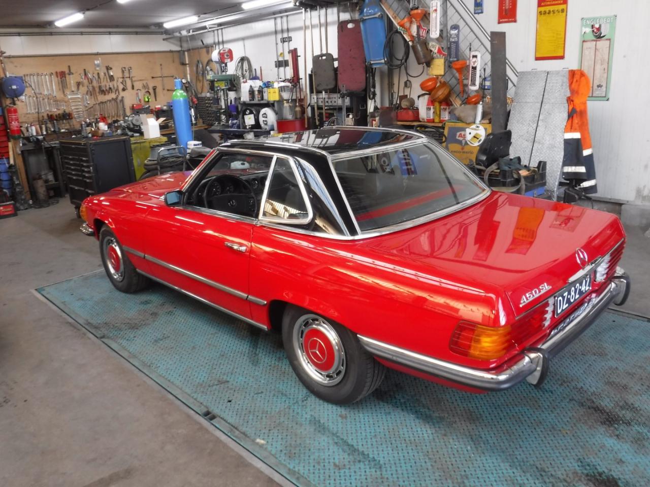 1972 Mercedes - Benz 450SL &#039;&#039;72 red