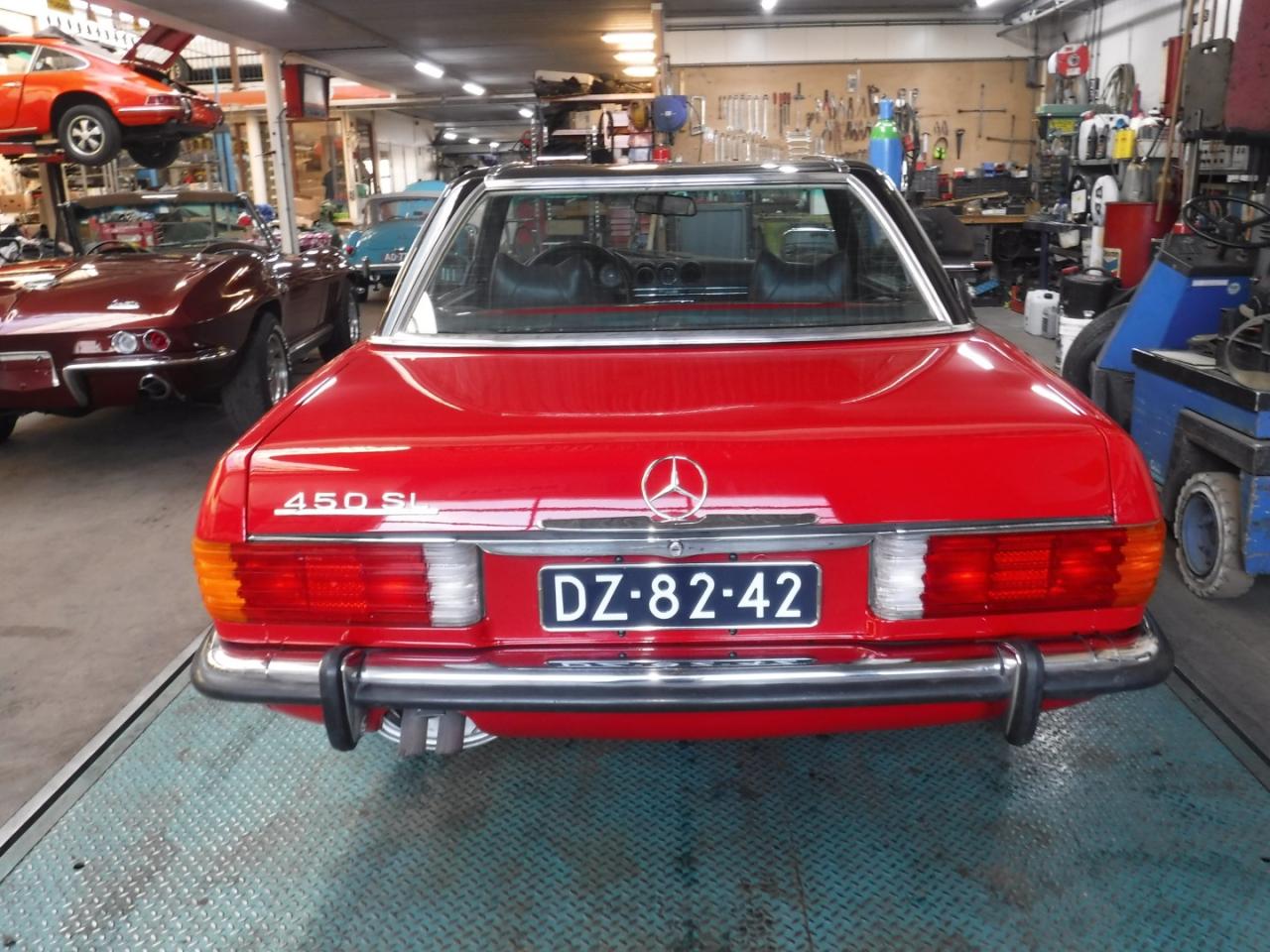 1972 Mercedes - Benz 450SL &#039;&#039;72 red