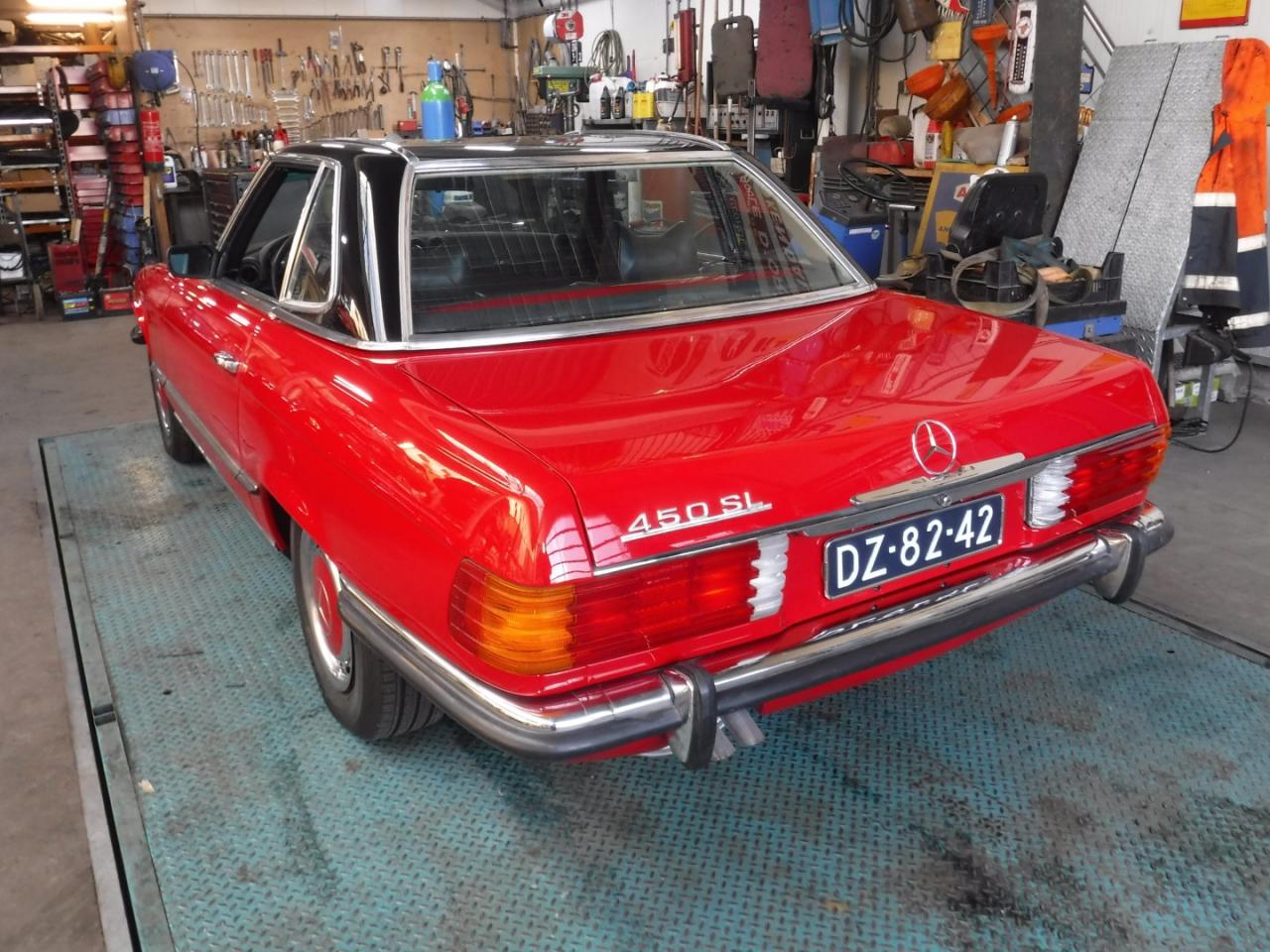 1972 Mercedes - Benz 450SL &#039;&#039;72 red