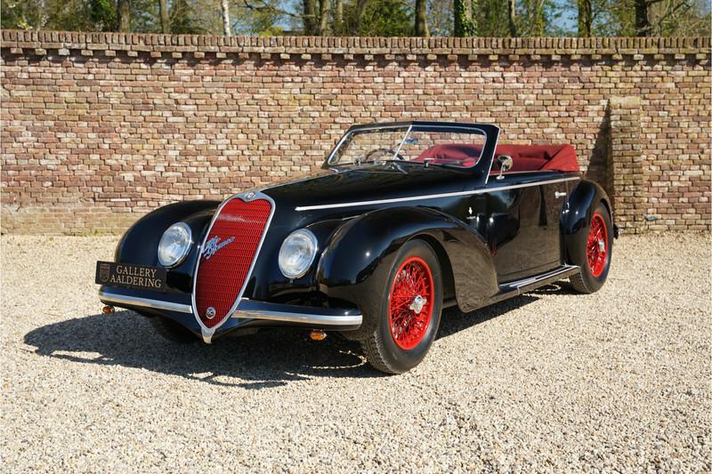 1939 Alfa Romeo 6C 2500 Sport Convertible