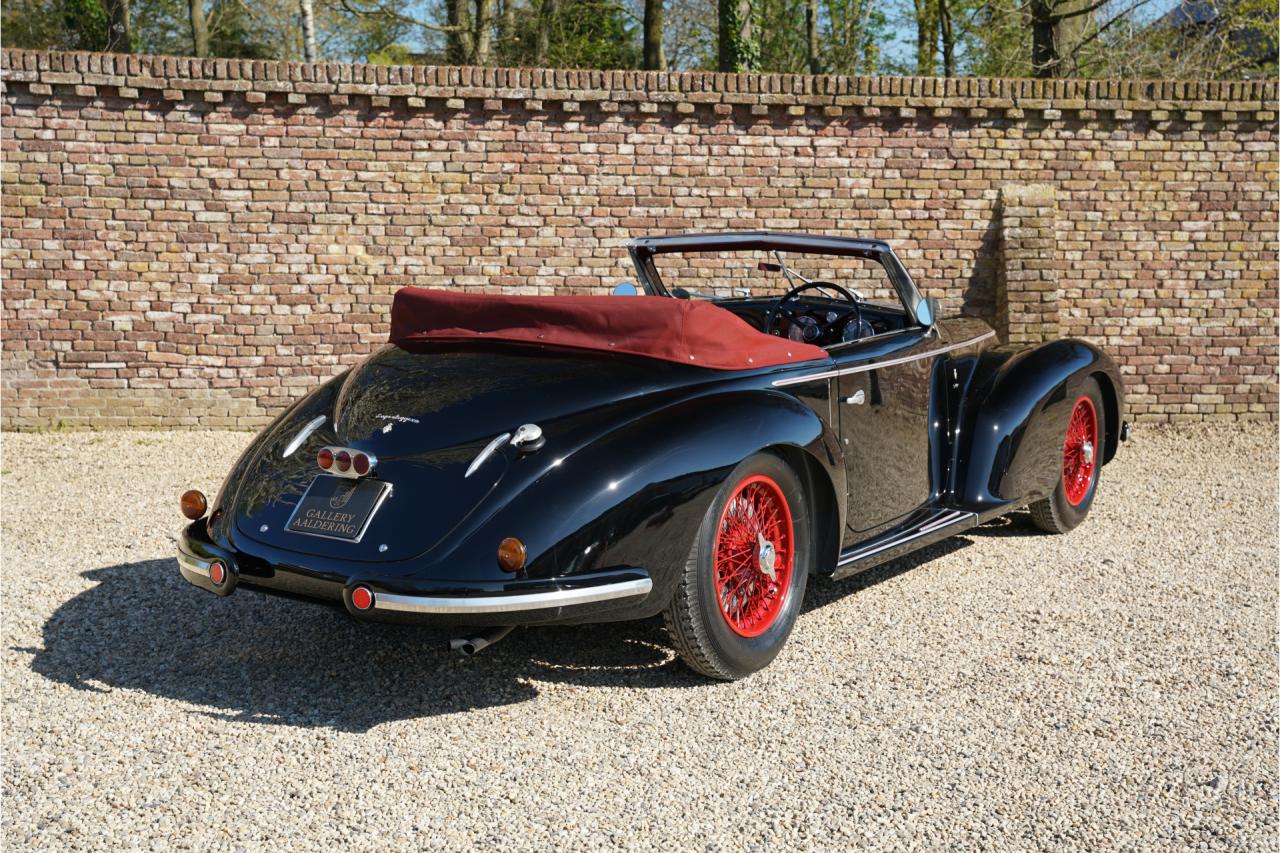 1939 Alfa Romeo 6C 2500 Sport Convertible