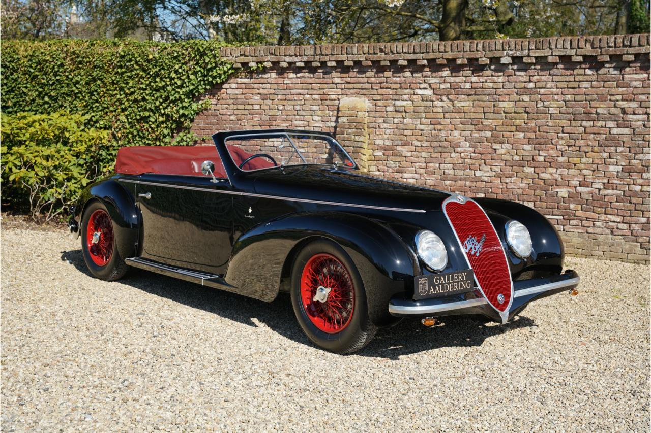 1939 Alfa Romeo 6C 2500 Sport Convertible