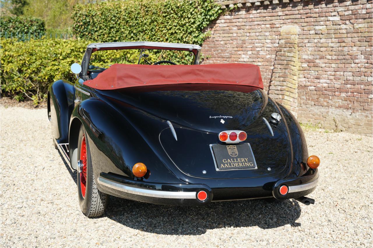 1939 Alfa Romeo 6C 2500 Sport Convertible