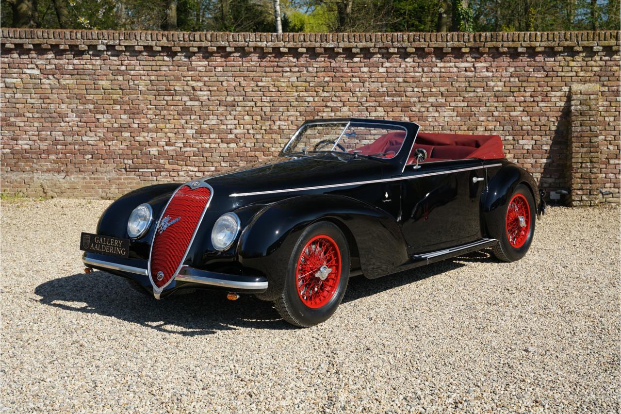 1939 Alfa Romeo 6C 2500 Sport Convertible