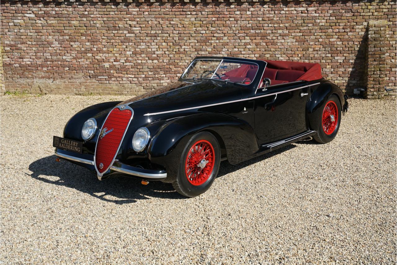 1939 Alfa Romeo 6C 2500 Sport Convertible