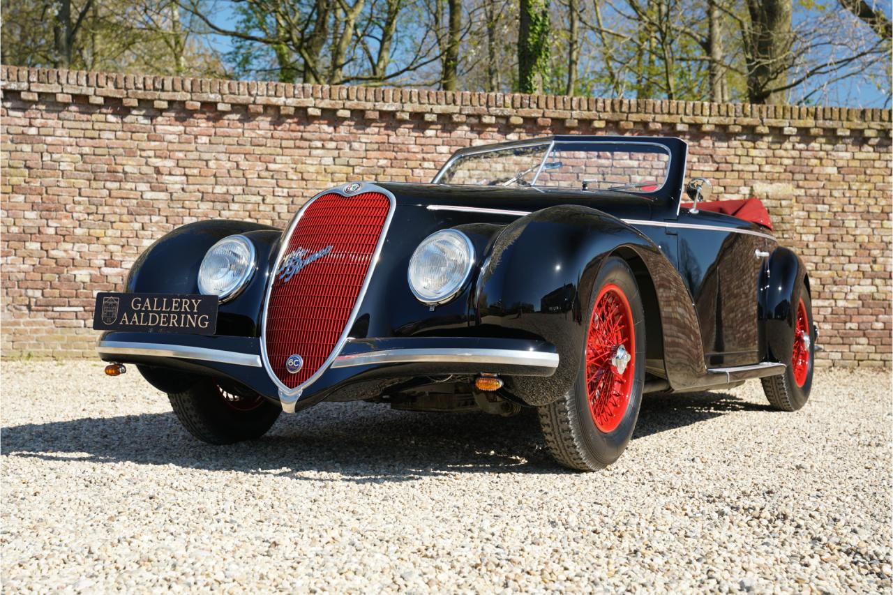 1939 Alfa Romeo 6C 2500 Sport Convertible